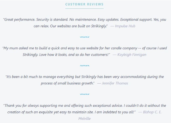 正面顧客反饋 正面顧客反饋